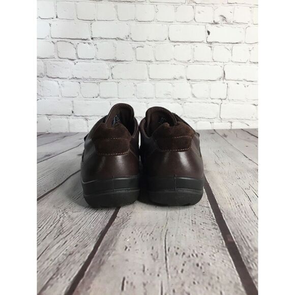 Ecco Women's Loafers Slip On Shoes Brown One Strap Leather Size 39 ( 8-8,5) - Picture 8 of 12